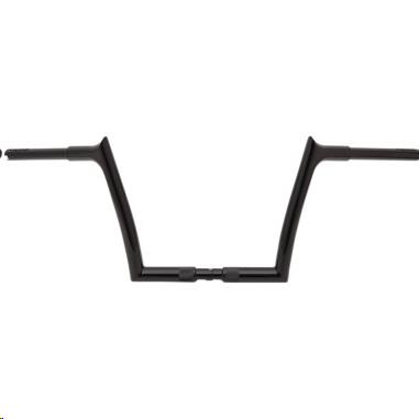 1-1/4in. EZ Install Pointed Top Handlebars - Gloss Black