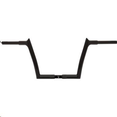 1-1/4in. EZ Install Pointed Top Handlebars - Gloss Black