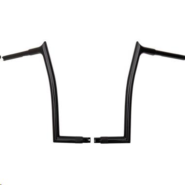 1-1/4in. EZ Install Pointed Top Handlebars - Gloss Black