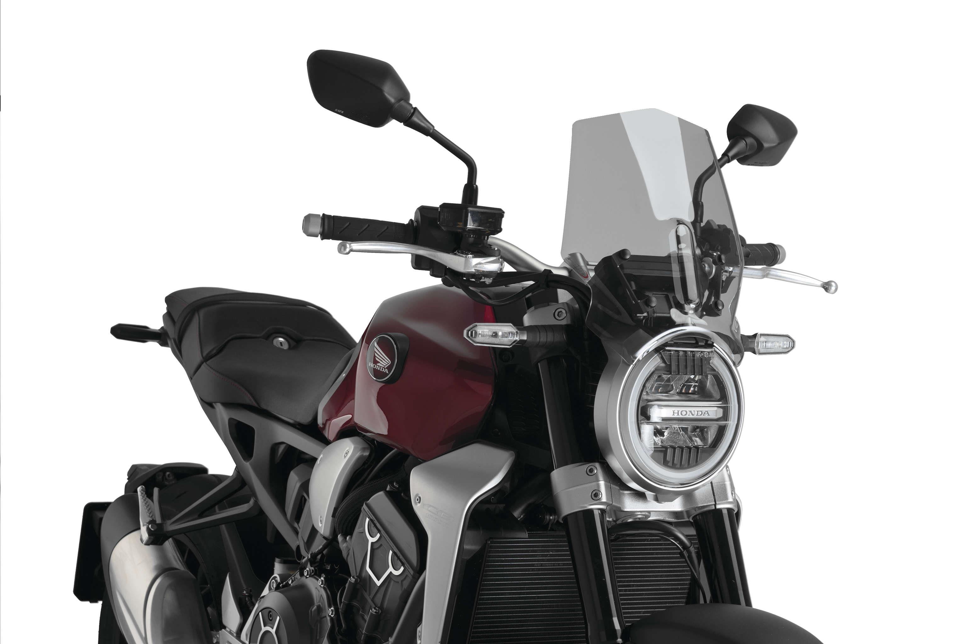 Naked New Generation Touring Windscreen - Smoke