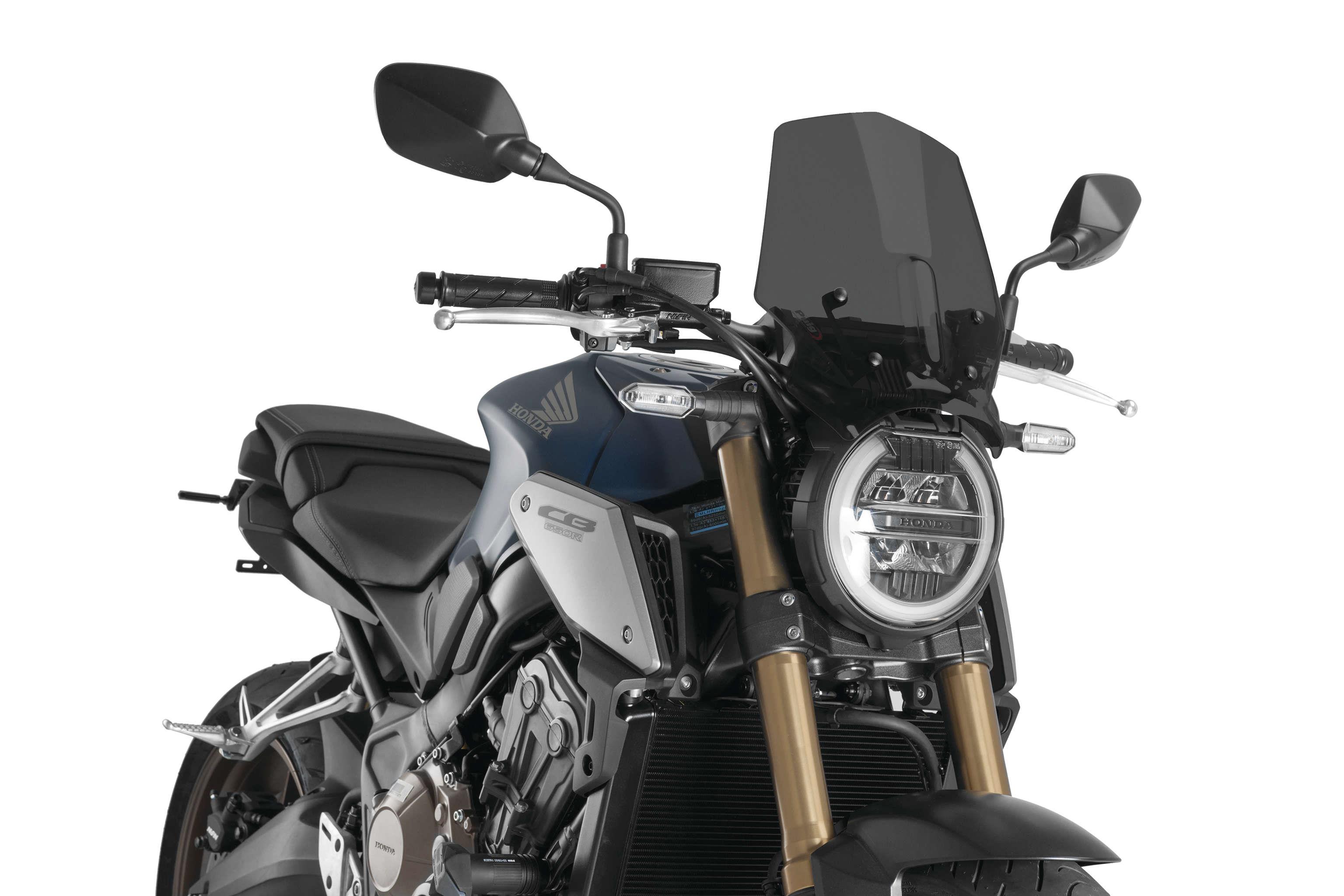 Naked New Generation Touring Windscreen - Dark Smoke