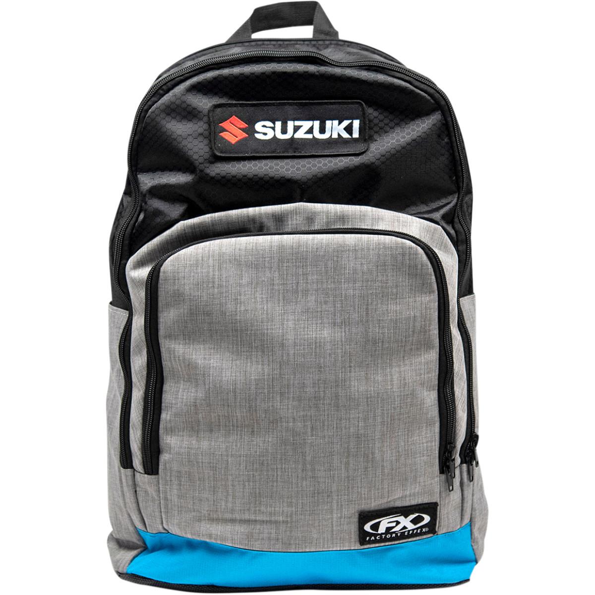 Suzuki Standard Backpacks - Black/Gray/Blue