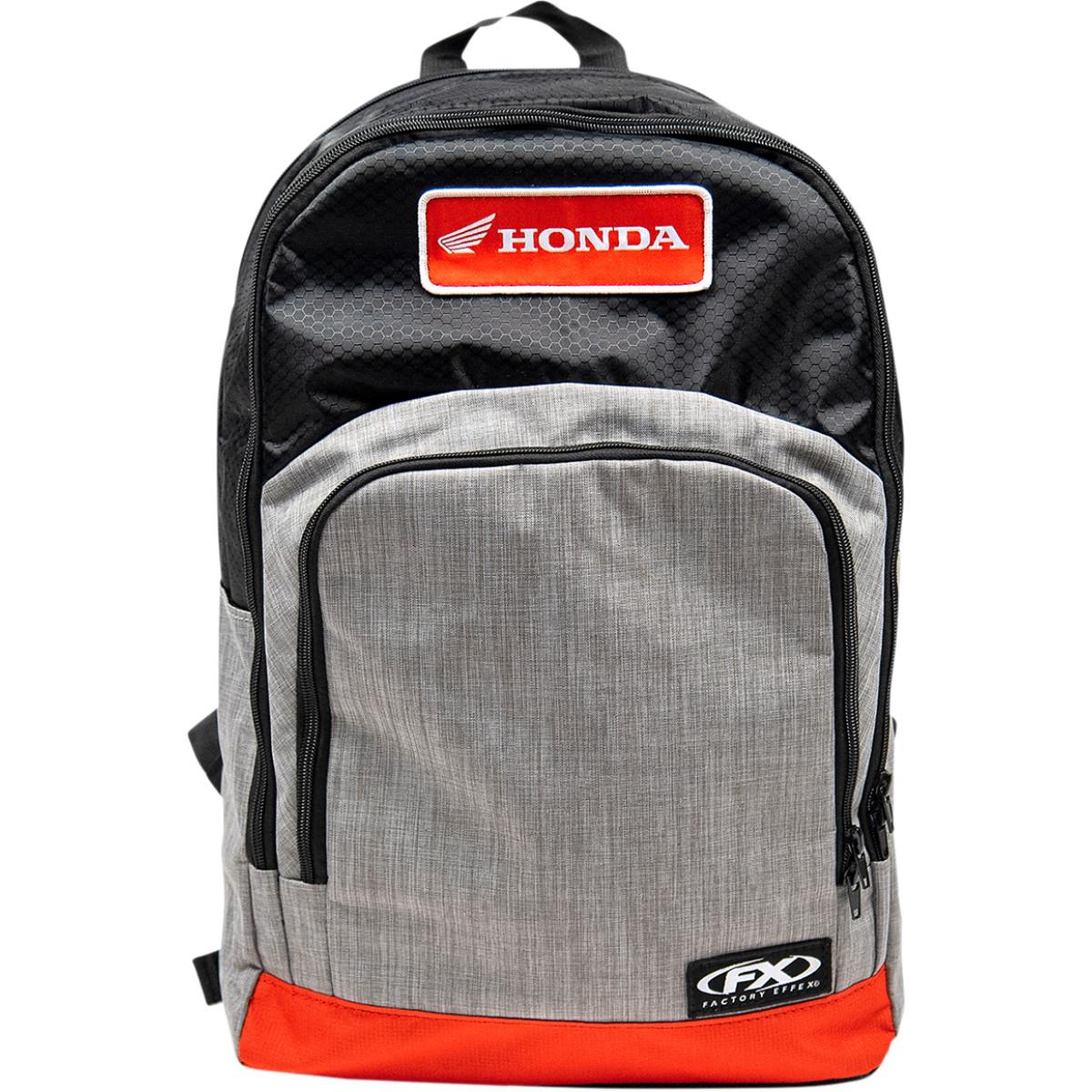 Honda Standard Backpacks - Black/Gray/Red