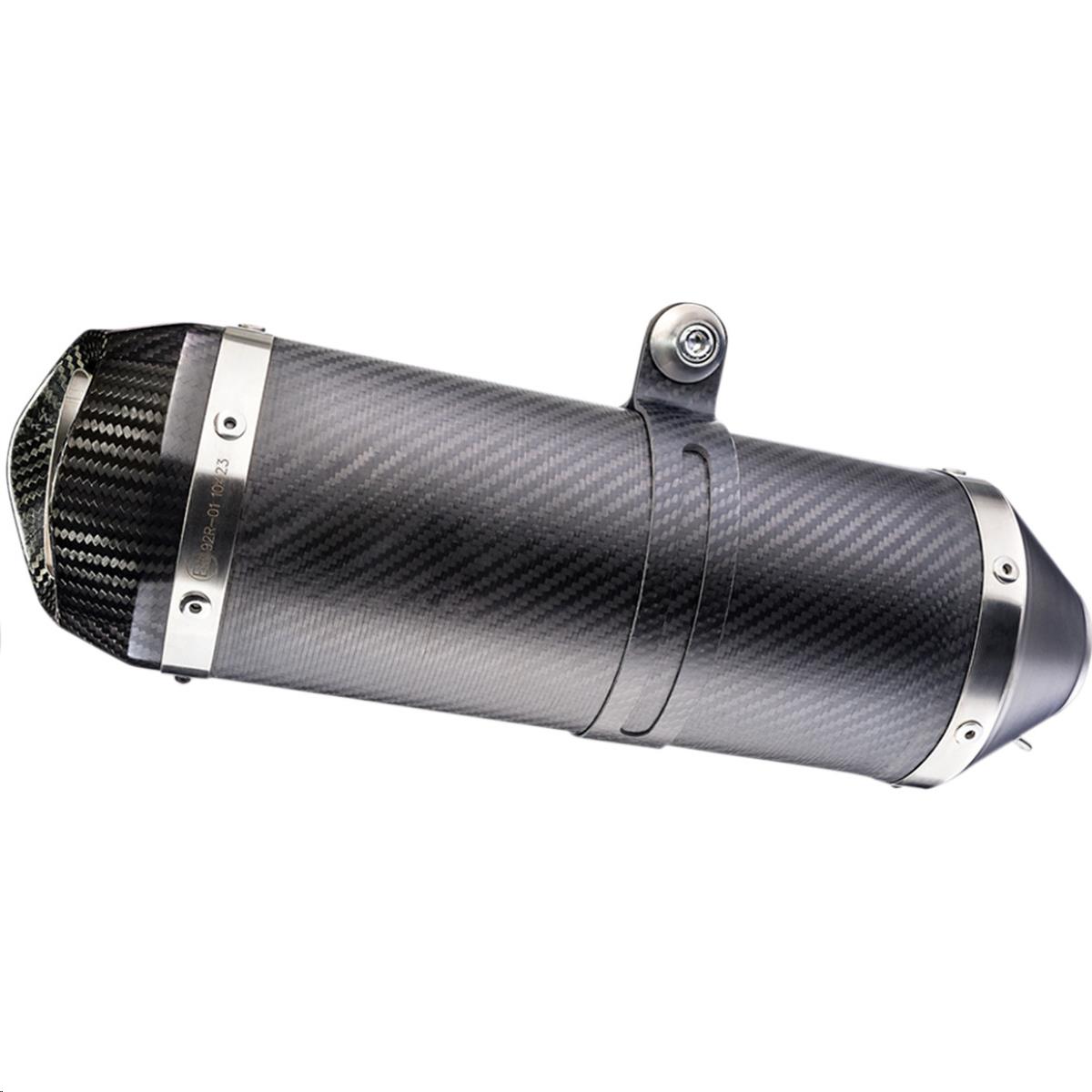 LV One Evo Slip-On - Carbon Fiber Muffler - 21/4in. x 103/5in.