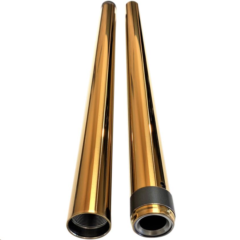 39mm Fork Tubes - 26.25in. - Gold