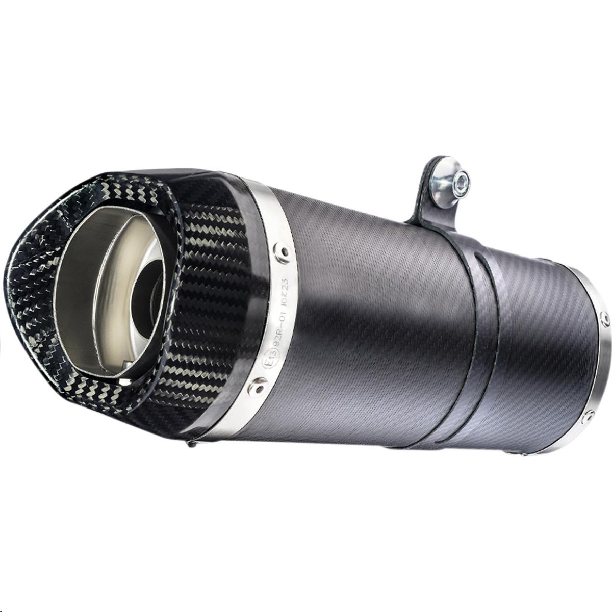 LV One Evo Slip-On - Carbon Fiber Muffler - 2in. x 103/5in.