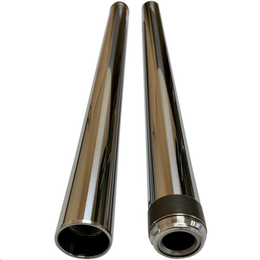 39mm Fork Tubes - 26.25in. - Chrome