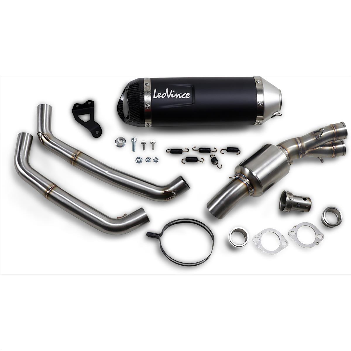 LV One EVO Exhaust System - Black Stainless Muffler