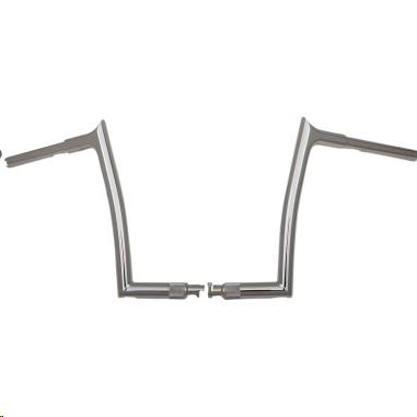 1-1/4in. EZ Install Pointed Top Handlebars - Chrome