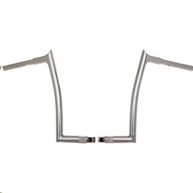 1-1/4in. EZ Install Pointed Top Handlebars - Chrome