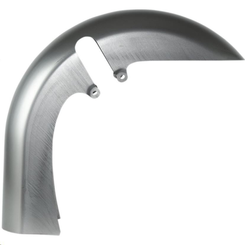 Flat Back Dresser Front Fender - 8in. W for 18in. - Front Wheel and 30deg. Rake