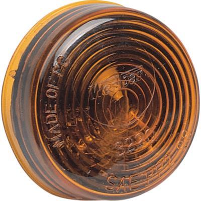 Round Marker/Clearance Trailer Light - Amber