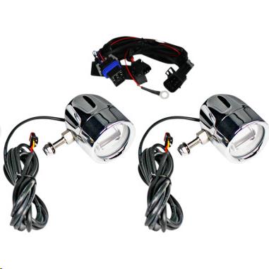 LED Halo Fog Lights - Chrome
