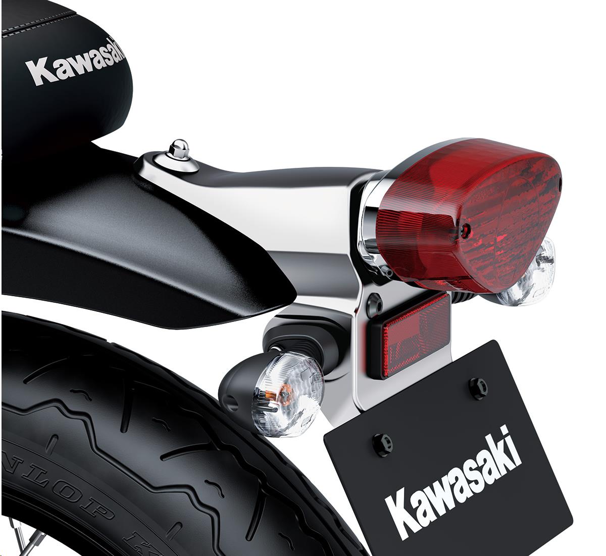 Tail Lamp Bracket - Chrome