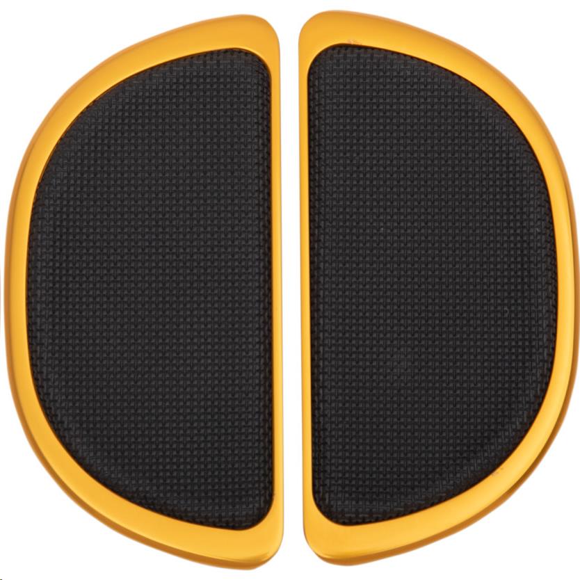 Banana Board Rear Floorboard Covers - Gold without Rivets