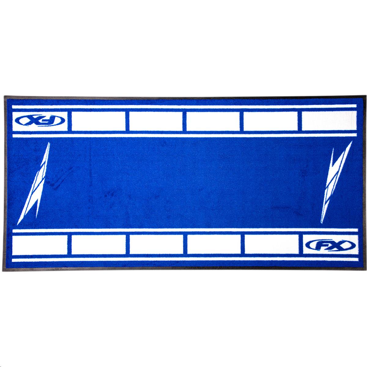 Bike Mat - Yamaha - Strobe Blue