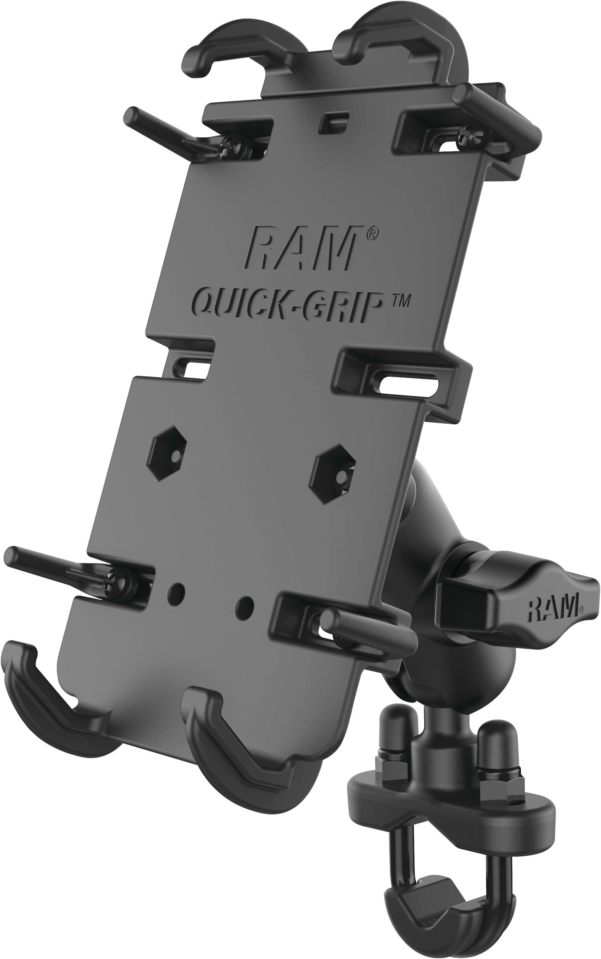 Quick Grip Phone Mount with Handlebar U-Bolt Base - XL