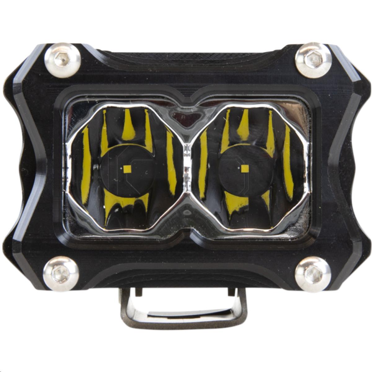6-Series Flood Light - Black - 2in.