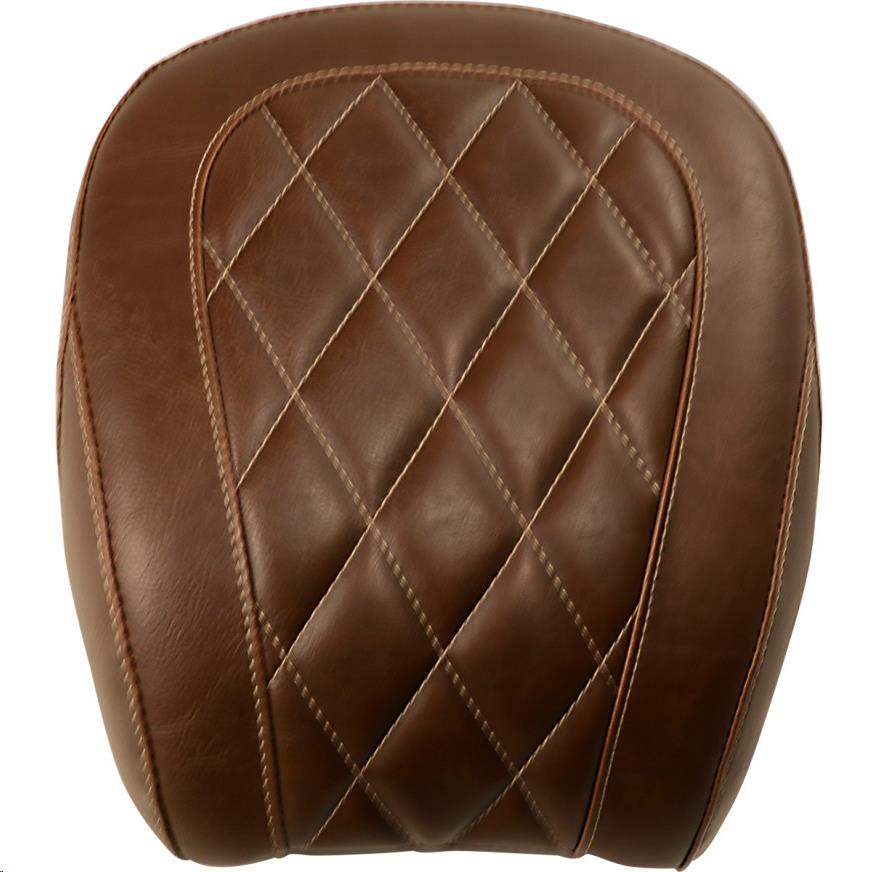 Wide Tripper Solo Seat - Diamond Stitch - Brown