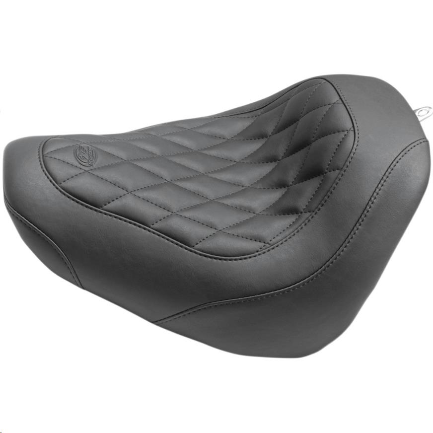 Wide Tripper Solo Seat - Diamond Stitch - Black