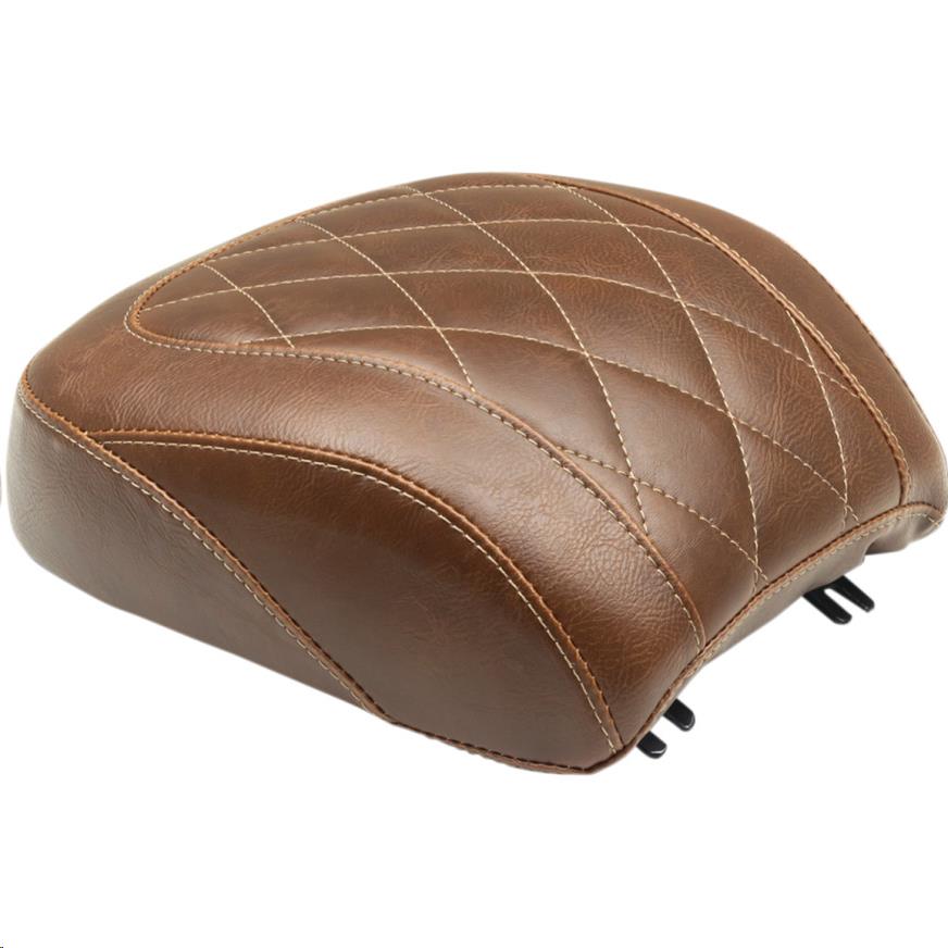 Wide Tripper Solo Seat - Diamond Stitch - Brown