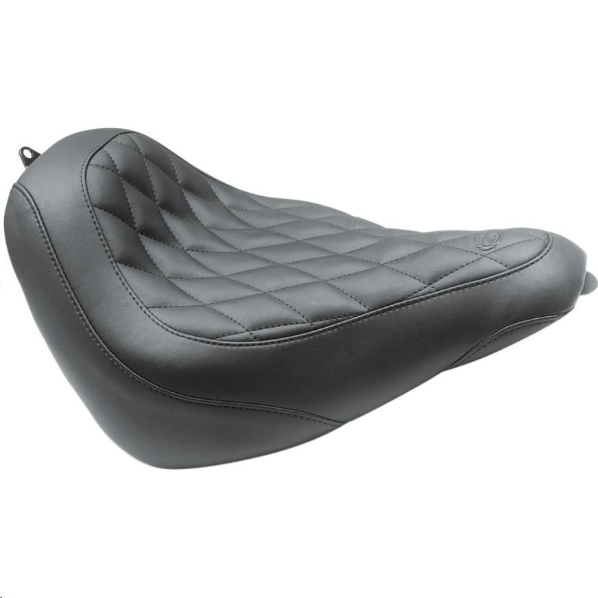 Wide Tripper Solo Seat - Diamond Stitch - Black