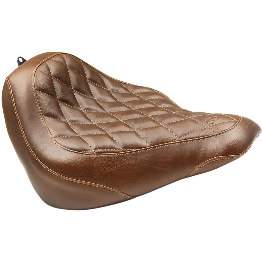 Wide Tripper Solo Seat - Diamond Stitch - Brown