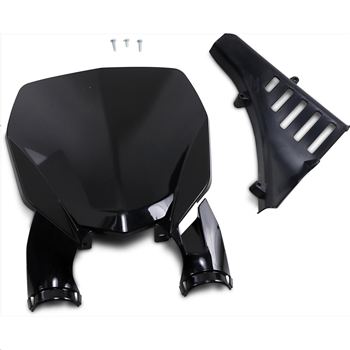 Stadium Number Plate - Black