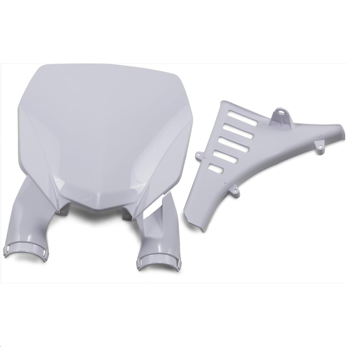 Stadium Number Plate - White