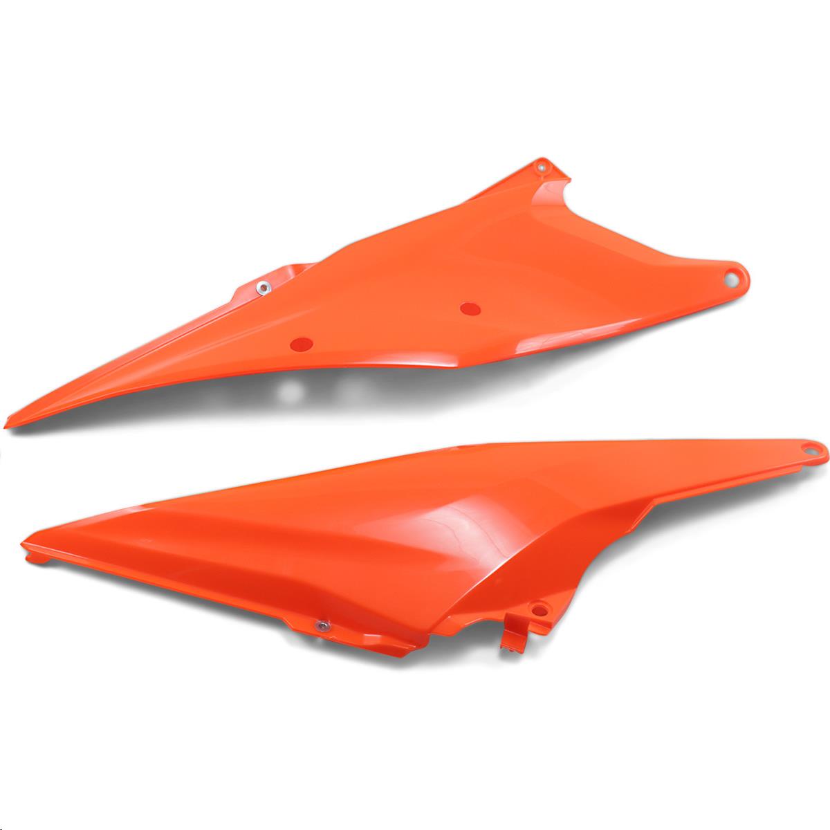 Side Number Panels - Fluorescent Orange