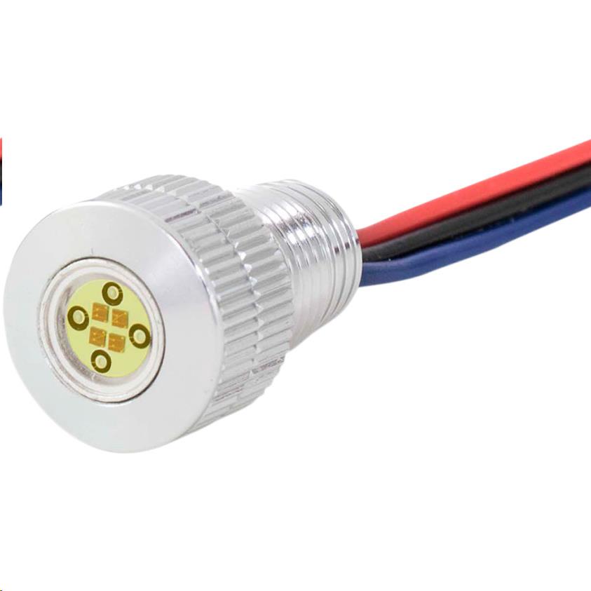 Lightning Bolts Super Bright LEDS - Silver