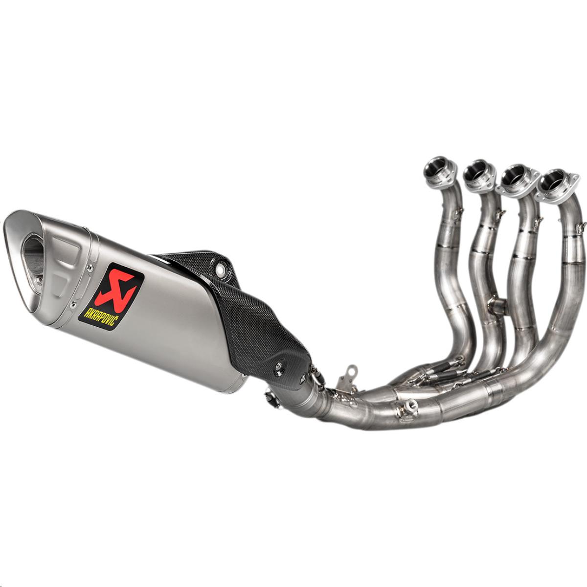 Evolution Line Full System Exhaust - Titanium Muffler