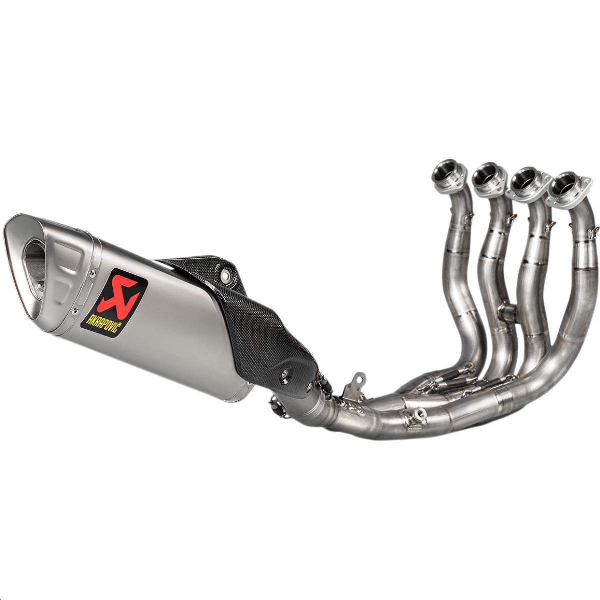 Racing Line Full System Exhaust - Titanium Muffler