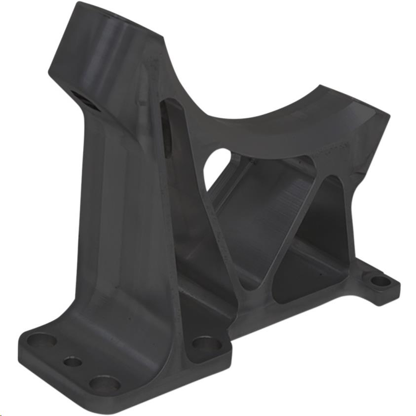 Radial Caliper Mount for 49mm Lower Legs - Right Side - Black Anodized