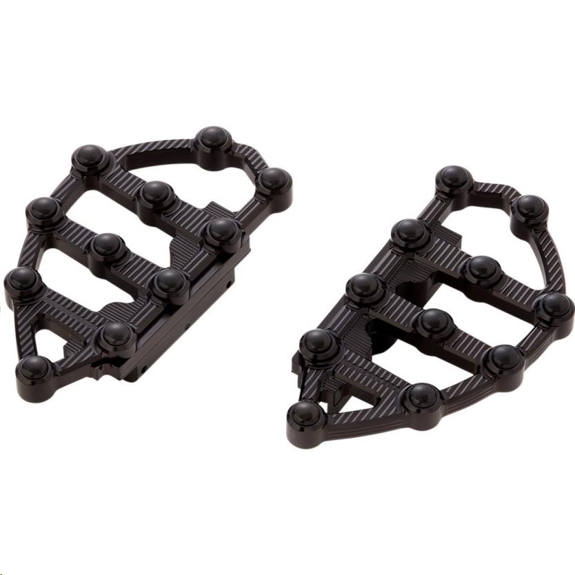 Passenger Floorboards - Black Anodized