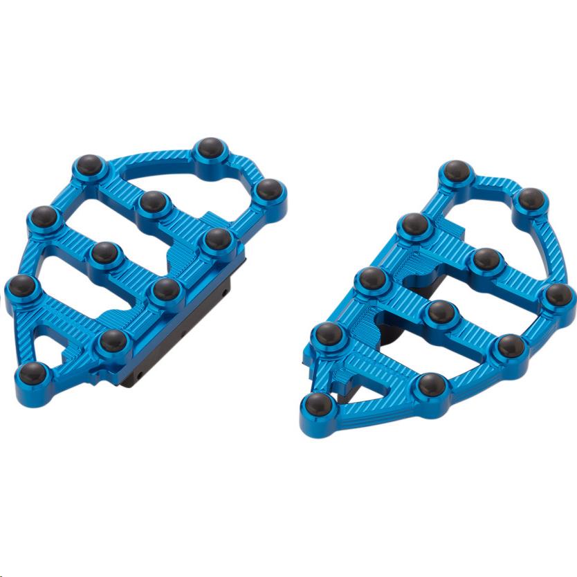 Passenger Floorboards - Blue Anodized