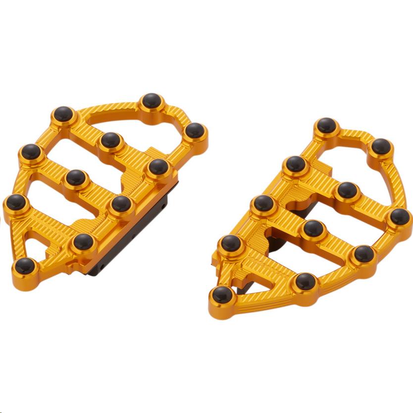 Passenger Floorboards - Gold Anodized