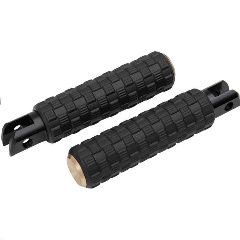 Fusion Passenger Footpegs - Air Trax - Brass