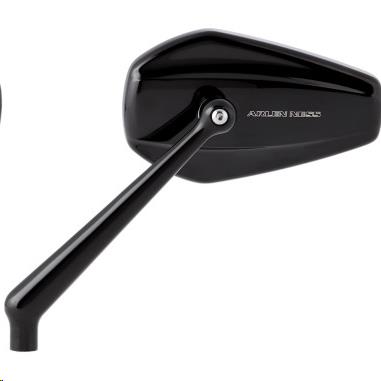 Mini Stocker Mirror - Left - Black Powdercoat