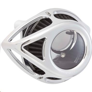 Clear Tear Series Air Cleaner Kit - Chrome