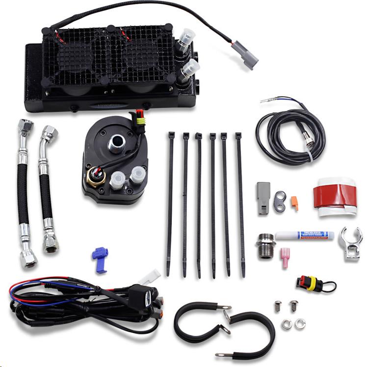 Lower Fairing Mount Oil Cooler Kits