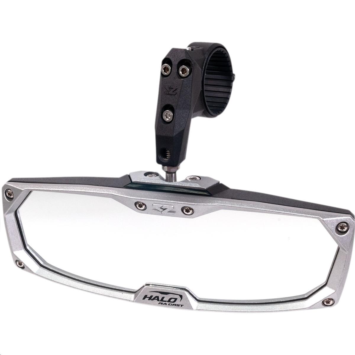 Halo R Rear View Mirror with Cast Aluminium Bezels - 2.0in. with Shims for 1.875in.