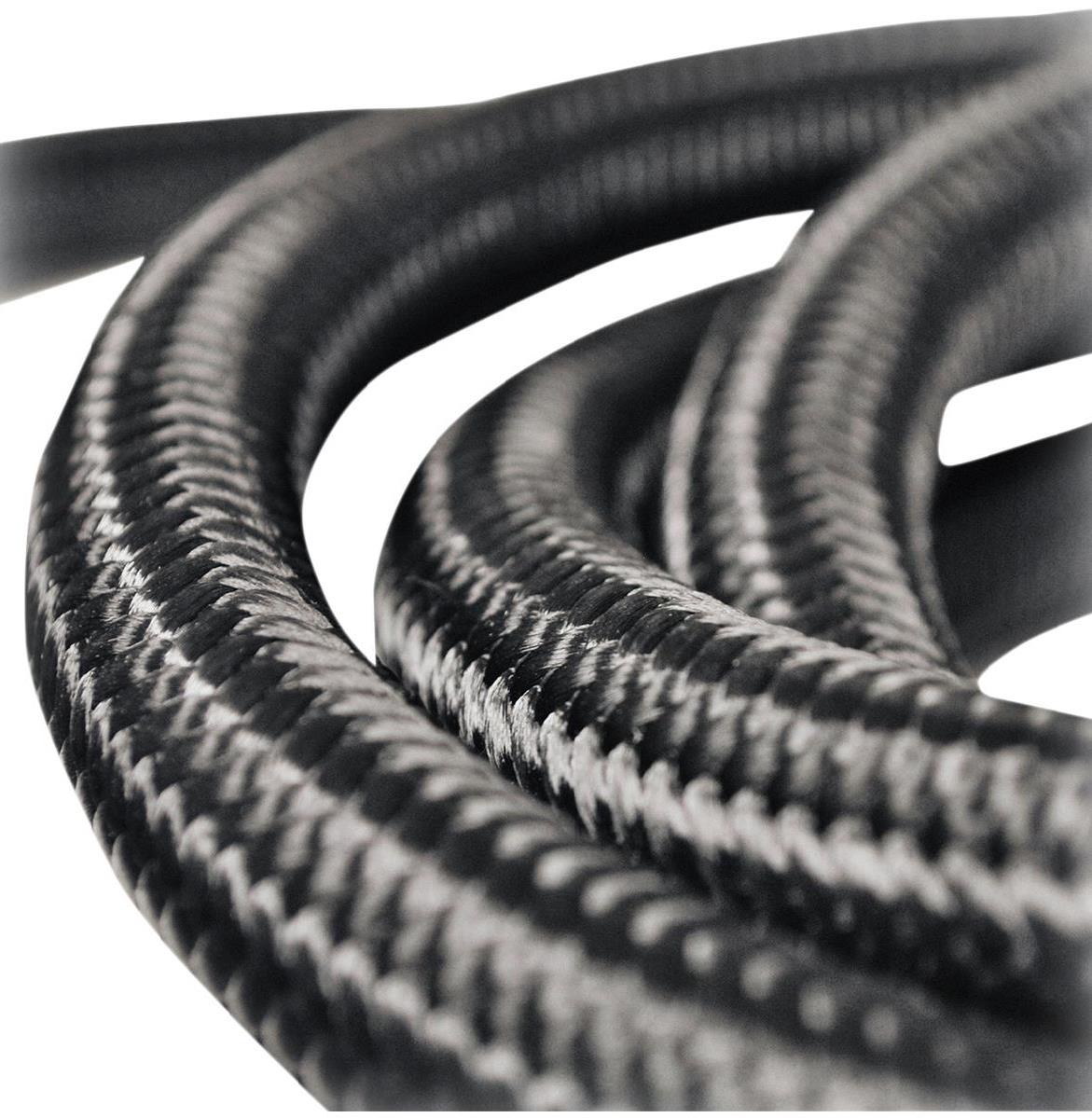 Braided Oil Hose - Stainless Steel