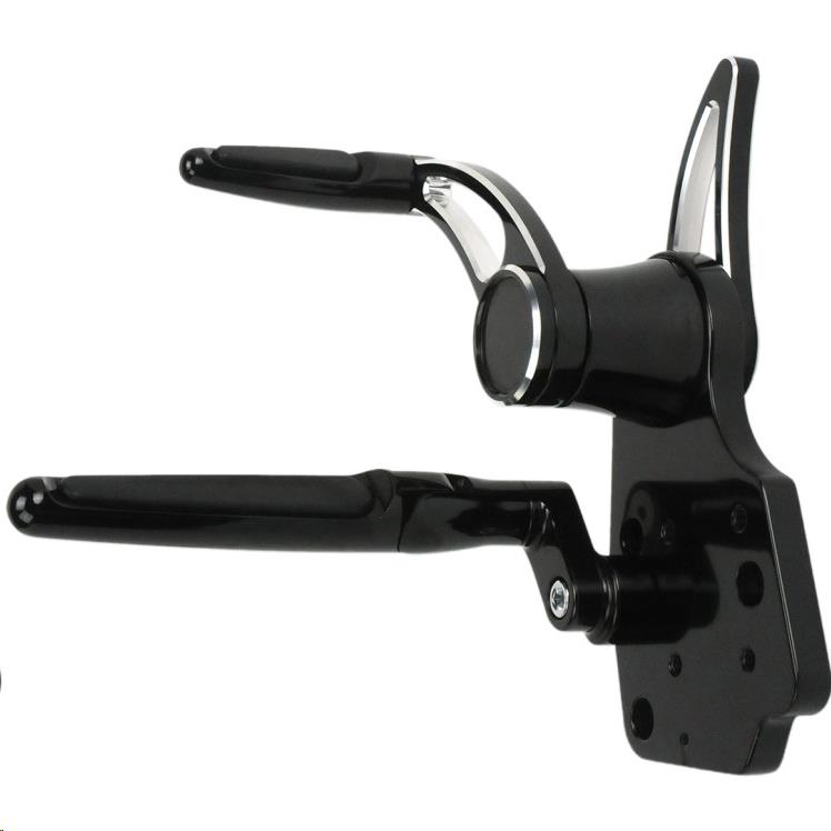 Adjustable Forward Control Kit - Black Anodized