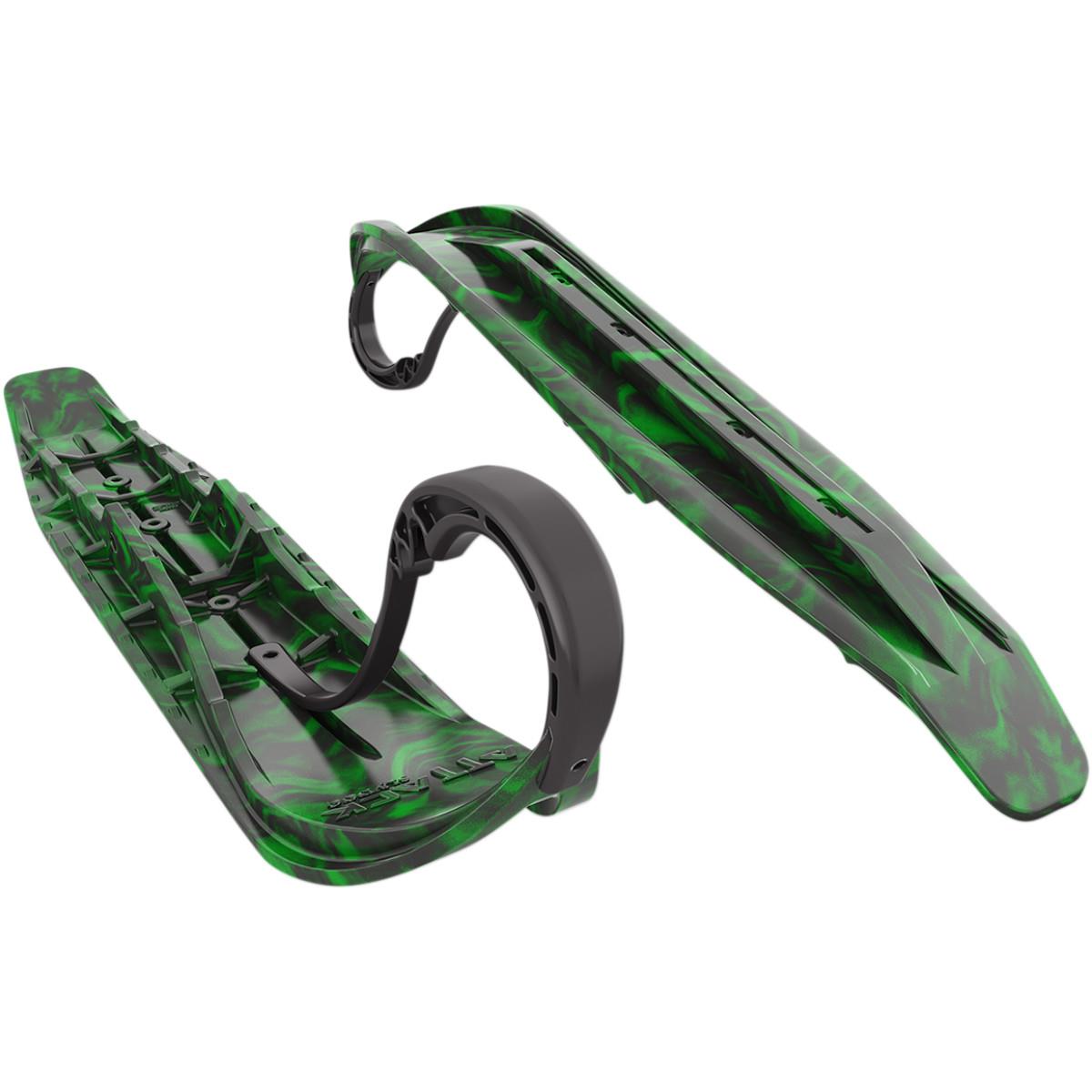 Attack Skis - Black/Green