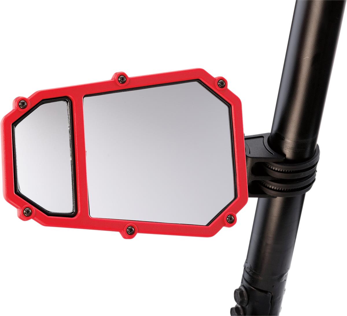 Add-On Acent Frame for Elite Series Pro UTV Side Mirror - Red