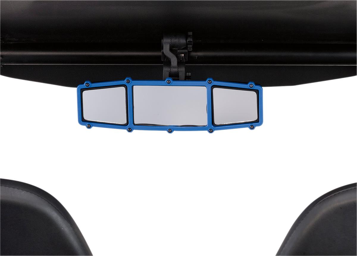 Add-On Acent Frame for Elite Series UTV Center Mirror - Blue