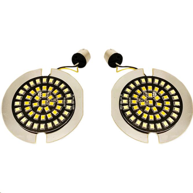 Front Dual Flat-Style Turn Signal Insert