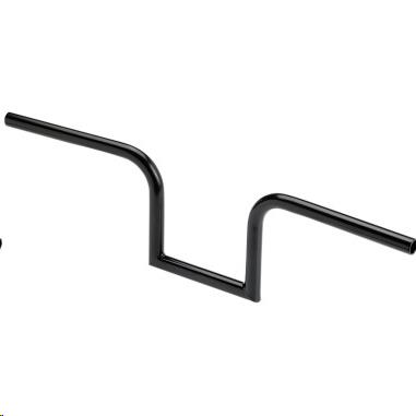 1in. Frisco Slotted Handlebar - Black Electroplated