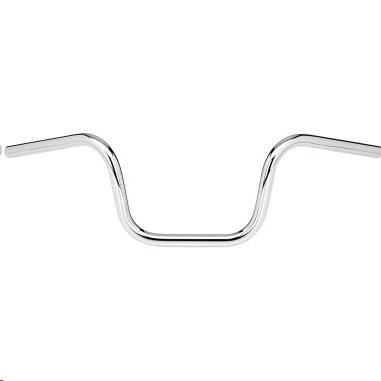 1in. Chump Slotted Handlebar - Chrome